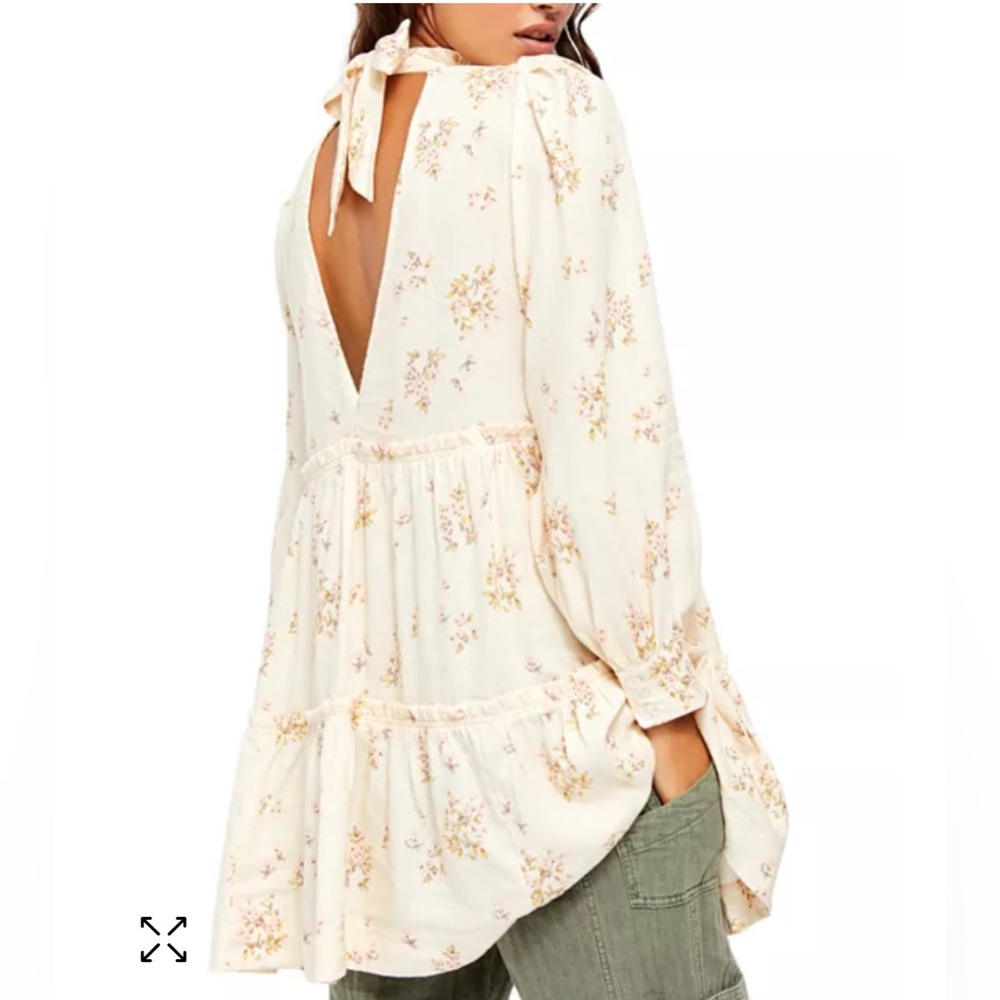 Floral Cream Dress